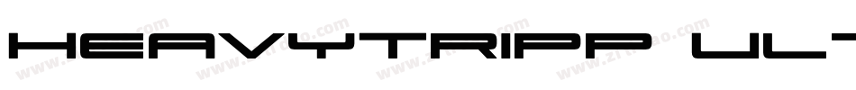 HeavyTripp UltraBold字体转换